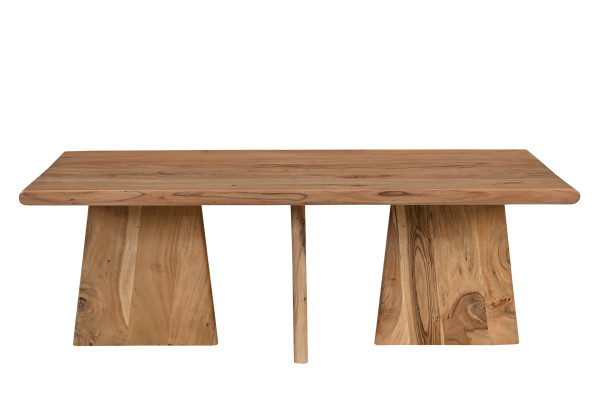Couchtisch 130x70 cm WAVE Akazie