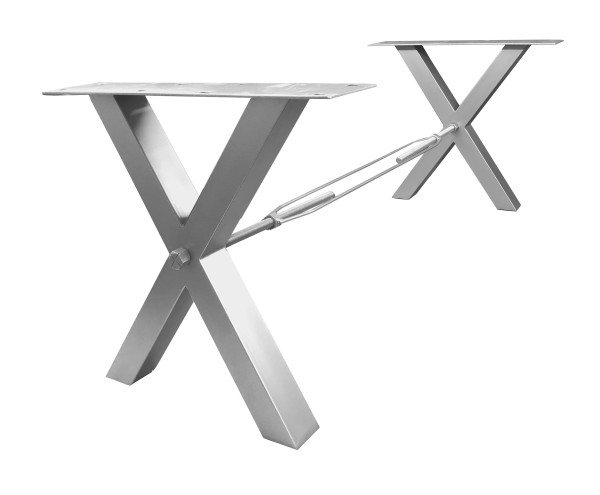 Tischgestell antiksilber TOPS & TABLES Stahl