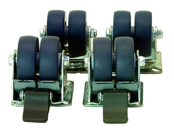 Doppellenkrollen 4er-Set