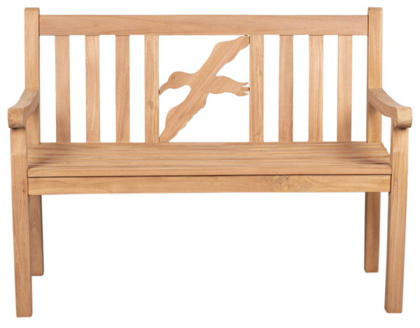 Sitzbank Woodie Bank 120cm Möwe Teakbank