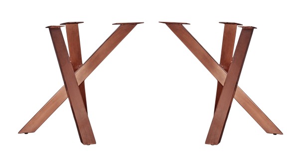 Tischgestell antikbraun TOPS & TABLES Stahl