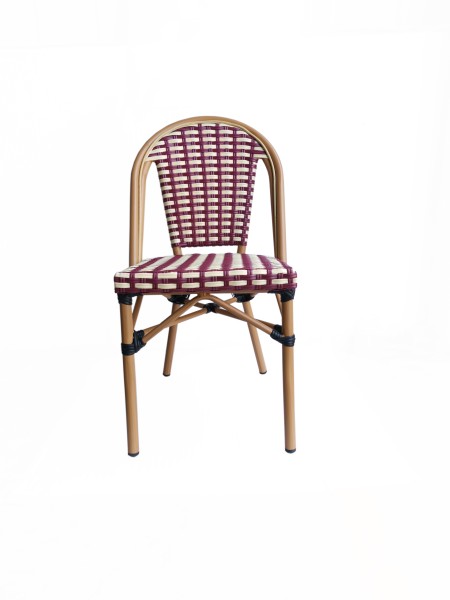 Stuhl, 2er-Set SIT&CHAIRS Gestell Aluminium, pulverbeschichtet und lackiert, Bezug Polyrattan