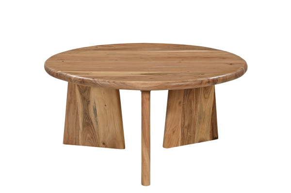 Couchtisch Ø 90 cm WAVE Akazie