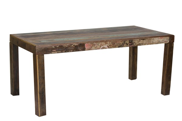 Esstisch Tisch Fridge SIT 180 x 90 cm Altholz lackiert bunt