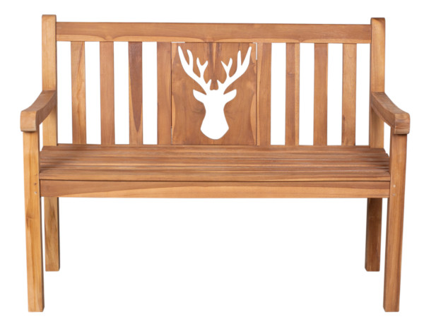 Woodie Sitz Bank 120 Hirsch Teakbank